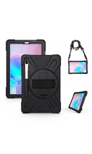 Galaxy Tab S6 T860 Kılıf Zore Defender Tablet Silikon