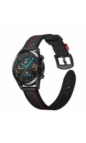 ​​Galaxy Watch 46mm (22mm) KRD-19 Deri Kordon