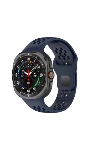 Galaxy Watch Ultra 47mm Zore KRD-119 Delikli Tasarım Silikon Kordon
