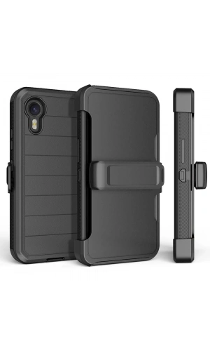 Galaxy XCover7 Pro Kılıf Zore Double Clip Kapak