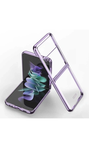 Galaxy Z Flip 3 Kılıf Zore Kıpta Kapak