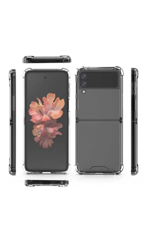 Galaxy Z Flip 3 Kılıf Zore Nitro Anti Shock Silikon