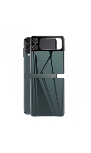 Galaxy Z Flip 3 Zore 3D Standart 2 in 1 Arka Koruyucu