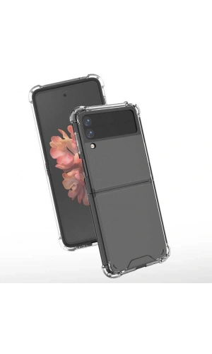 Galaxy Z Flip 4 Kılıf Zore Nitro Anti Shock Silikon