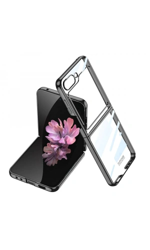 Galaxy Z Flip 6 Kılıf Zore Full Camlı Kıpta Kapak