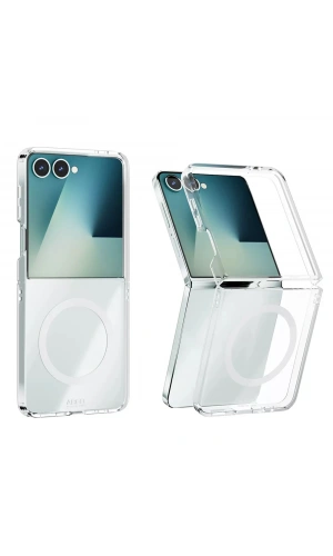Galaxy Z Flip 7 Kılıf Kamera Korumalı M-safe Sert PC Zore Porto Kapak