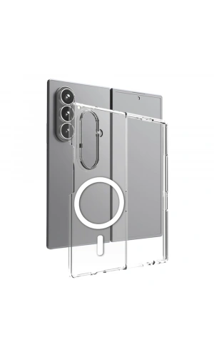 Galaxy Z Fold 7 Kılıf Kamera Korumalı M-safe Sert PC Zore Porto Kapak