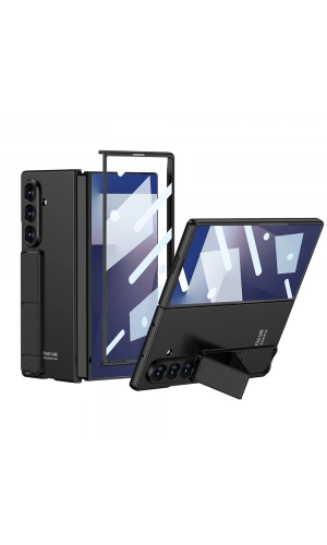 Galaxy Z Fold 7 Kılıf Standlı Zore Kıpta Qstand Kapak