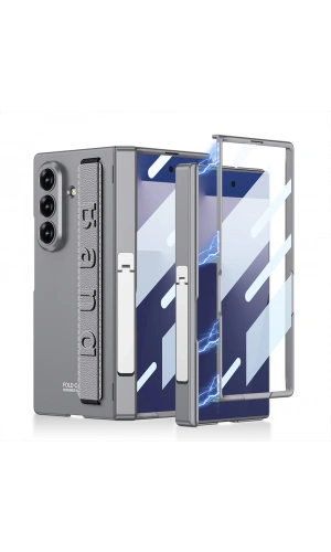 Galaxy Z Fold 7 Kılıf Zore Kıpta KPT-01 Standlı Kapak