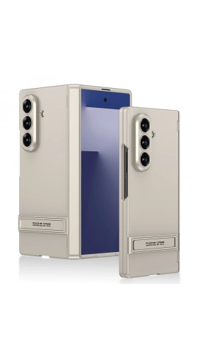 Galaxy Z Fold 7 Kılıf Zore Kıpta Standlı Kapak