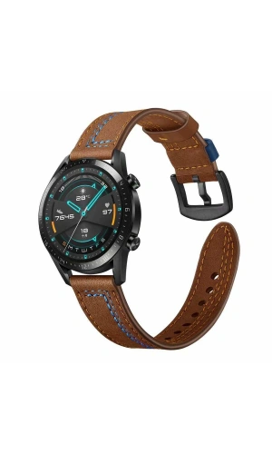 Gear S3 (22mm) KRD-19 Deri Kordon