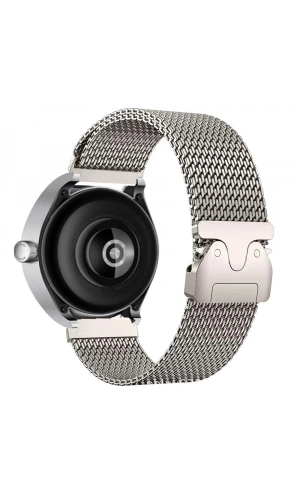 Gear S3 Zore KRD-100 22mm Titanyum Hasır Kordon