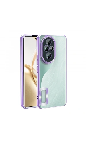 Honor 200 Kılıf Kamera Korumalı Logo Gösteren Zore Omega Kapak