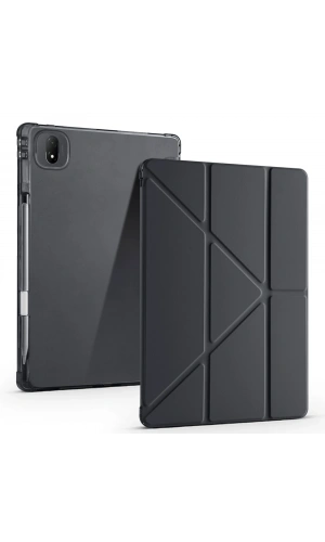 Honor MagicPad 2 Kılıf Zore Tri Folding Kalem Bölmeli Standlı Kılıf