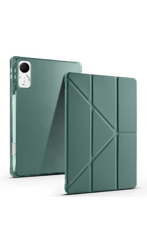 Honor Pad V9 Kılıf Zore Tri Folding Kalem Bölmeli Standlı Kılıf