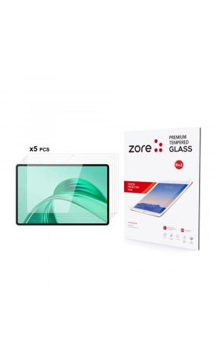 Honor Pad X8A Zore 5in1 Tablet Temperli Cam Ekran Koruyucu