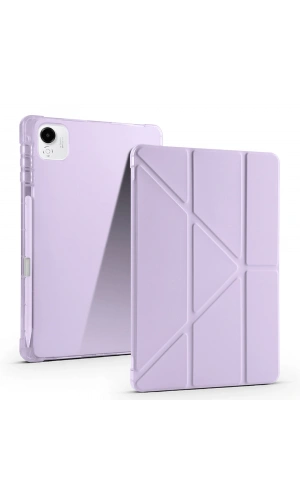 Honor Pad X9 Pro Kılıf Zore Tri Folding Kalem Bölmeli Standlı Kılıf