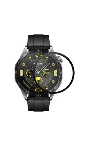 Huawei GT4 46mm Zore PMMA Pet Saat Ekran Koruyucu