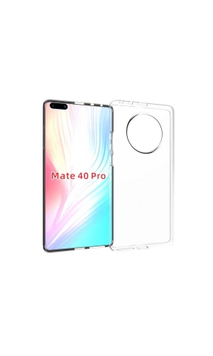 Huawei Mate 40 Pro Kılıf Zore Süper Silikon Kapak