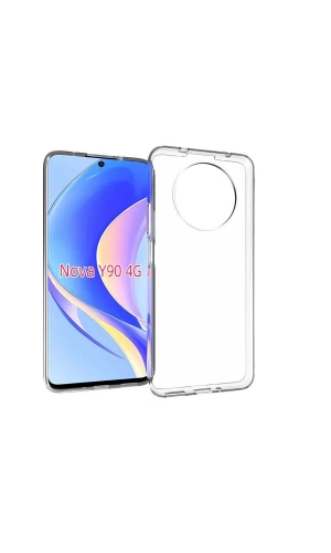Huawei Nova Y90 Kılıf Zore Süper Silikon Kapak