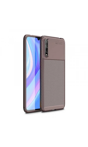 Huawei P Smart S (Y8P) Kılıf Zore Negro Silikon Kapak