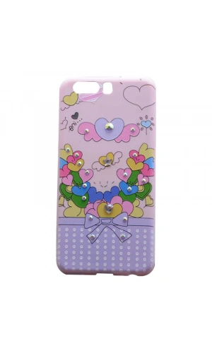 Huawei P10 Plus Kılıf Zore Pembiş Silikon