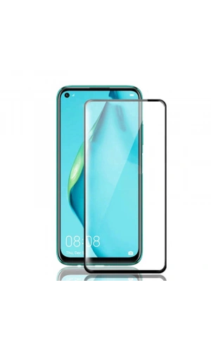 Huawei P40 Lite E Zore Kenarları Kırılmaya Dayanıklı Cam Ekran Koruyucu