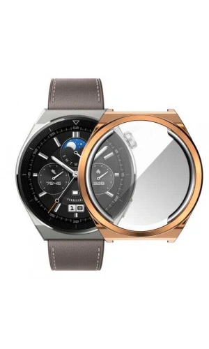 Huawei Watch GT 3 Pro 43mm Zore Watch Gard 02 Koruyucu Silikon