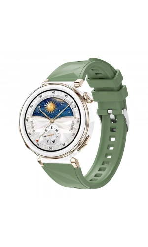 Huawei Watch GT5 Pro 42mm Zore KRD-129 Silikon Kordon Strap Kayış