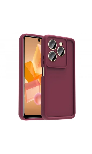 İnfinix Hot 40 Pro Kılıf Kamera Korumalı Zore Ananas Kapak