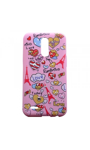 LG K10 2017 Kılıf Zore Pembiş Silikon