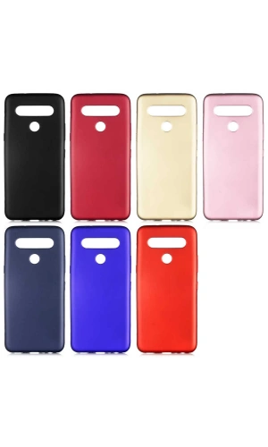 LG K61 Kılıf Zore Premier Silikon Kapak