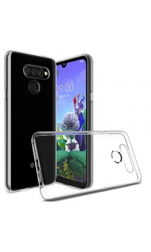 LG Q60 Kılıf Zore Süper Silikon Kapak
