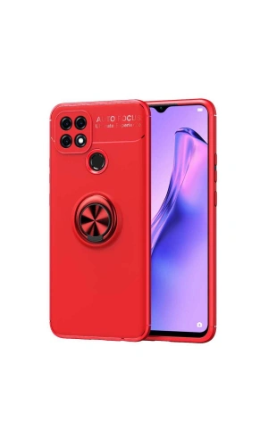 Oppo A15S Kılıf Zore Ravel Silikon Kapak