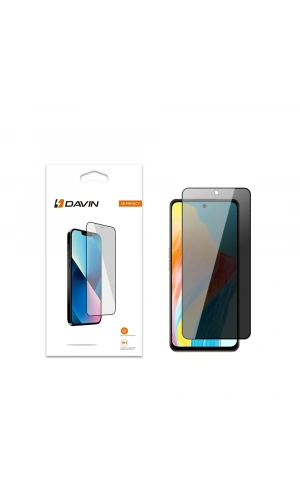 Oppo A38 Davin 5D Privacy Cam Ekran Koruyucu