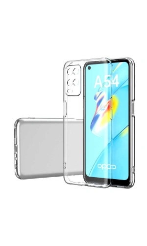 Oppo A54 4G Kılıf Zore Kamera Korumalı Süper Silikon Kapak