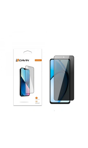 Oppo A60 Davin 5D Privacy Cam Ekran Koruyucu