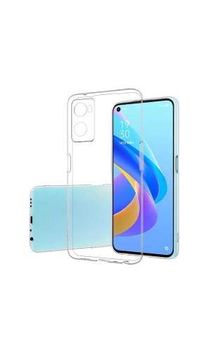 Oppo A76 Kılıf Zore Süper Silikon Kapak