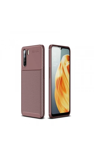 Oppo A91 Kılıf Zore Negro Silikon Kapak