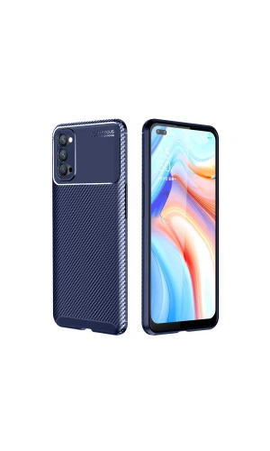 Oppo Reno 4 Kılıf Zore Negro Silikon Kapak