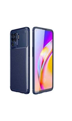 Oppo Reno 5 Lite Kılıf Zore Negro Silikon Kapak