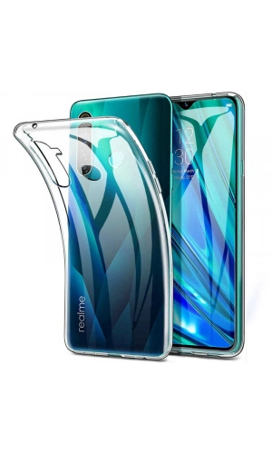 Realme 5i Kılıf Zore Süper Silikon Kapak
