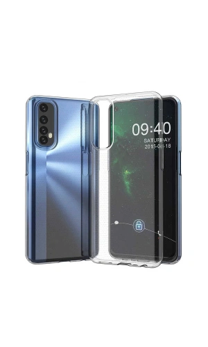 Realme 7 Kılıf Zore Süper Silikon Kapak