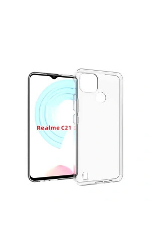 Realme C21 Kılıf Zore Süper Silikon Kapak