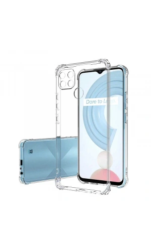 Realme C25Y Kılıf Zore 2mm Anti Shock Silikon