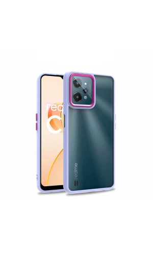 Realme C31 Kılıf Zore Flora Kapak