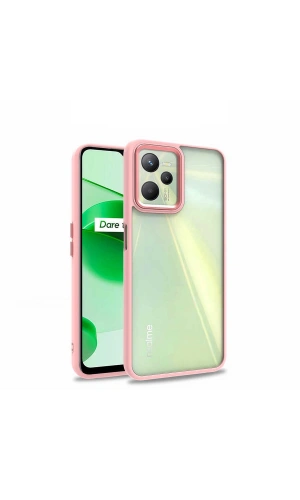 Realme C35 Kılıf Zore Flora Kapak