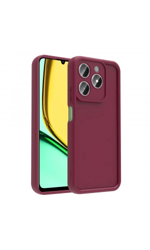 Realme C61 Kılıf Kamera Korumalı Zore Ananas Kapak