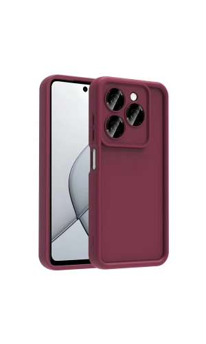 Tecno Spark 20 Kılıf Kamera Korumalı Zore Ananas Kapak