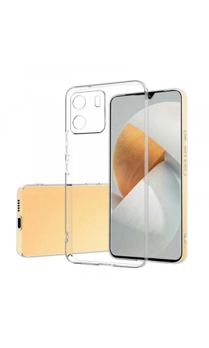 Vivo Y15S Kılıf Zore Kamera Korumalı Süper Silikon Kapak